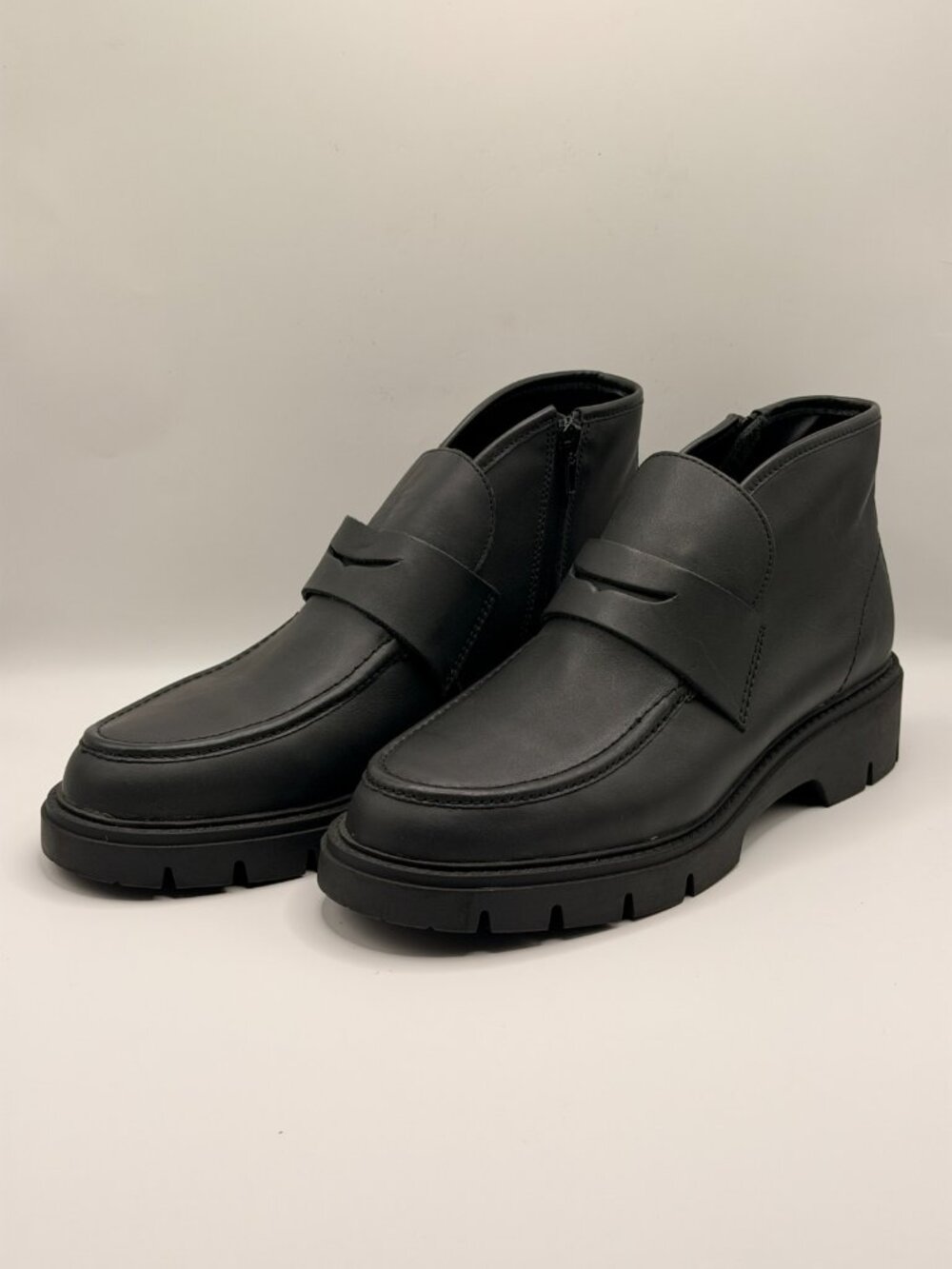 Blondo Women Kayloni Black Leather Waterproof Bootie Sz 10